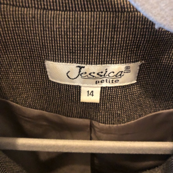 Tweed jacket with dual zipper lined - Picture 3 of 3